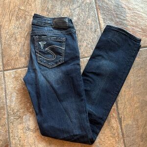 Silver Suki straight leg jeans
